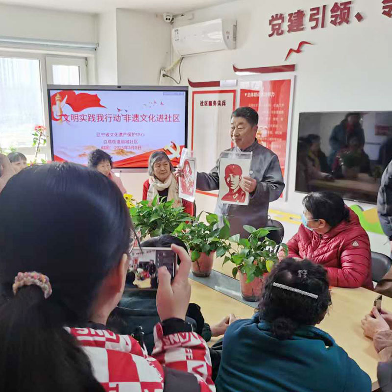 非遗文化进社区丨文明实践我行动，白塔街道丽城社区，纪念雷锋日…